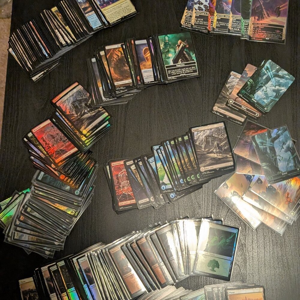 MTG Lands/tokens   350 total